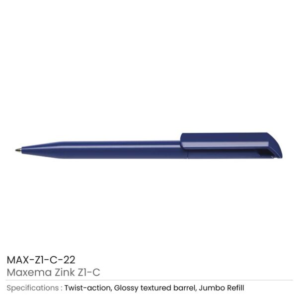 50 Maxema Zink Pens Solid Color body