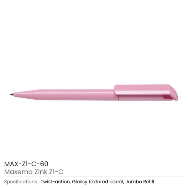50 Maxema Zink Pens Solid Color body