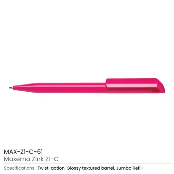50 Maxema Zink Pens Solid Color body