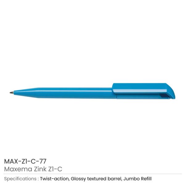 50 Maxema Zink Pens Solid Color body