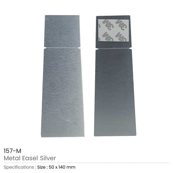 50 Metal Easel Silver
