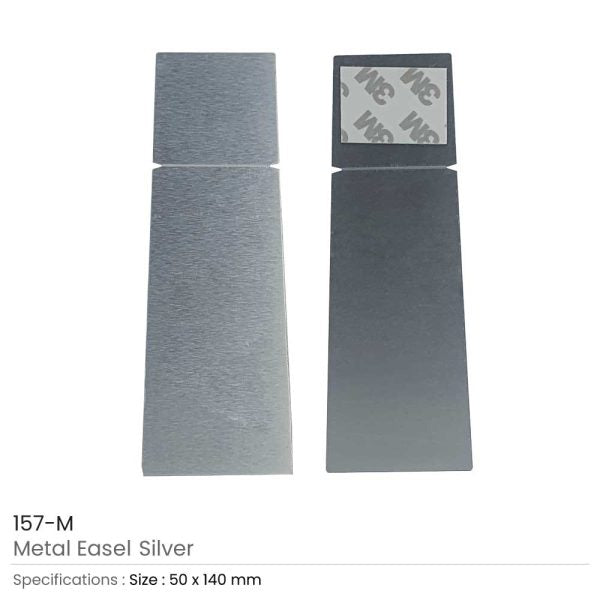 100 Metal Easel Silver