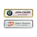 200 Metal Injected Name Badges