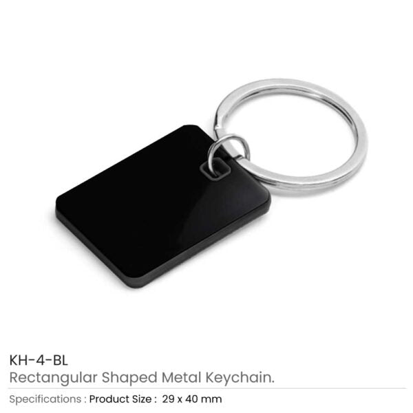 50 Metal Key Holders Black Gun Finish
