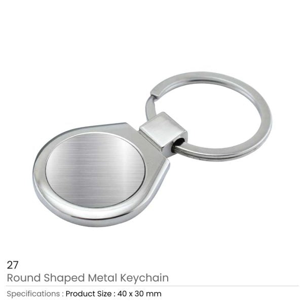 50 Promotional Metal Key Chains