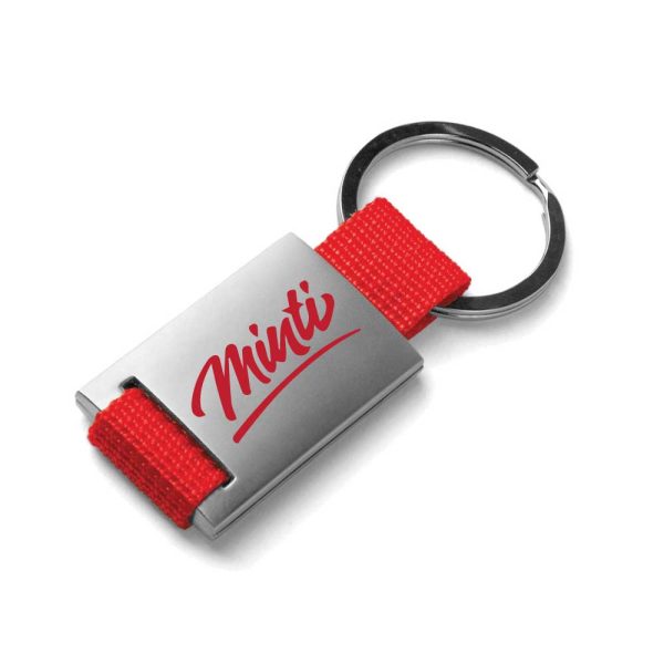 50 Metal Keychain with Strap