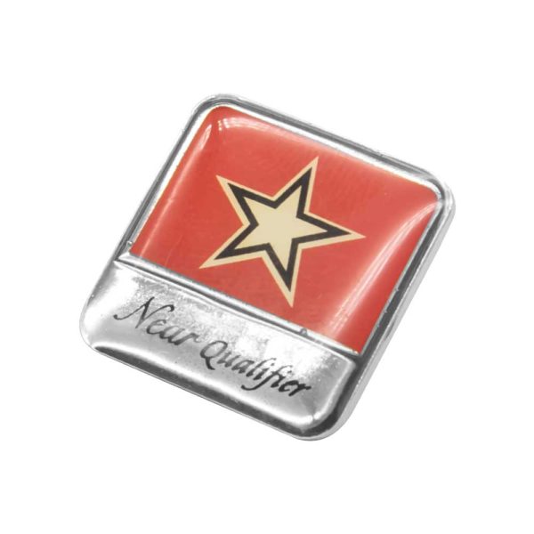250 Metal Logo Badges