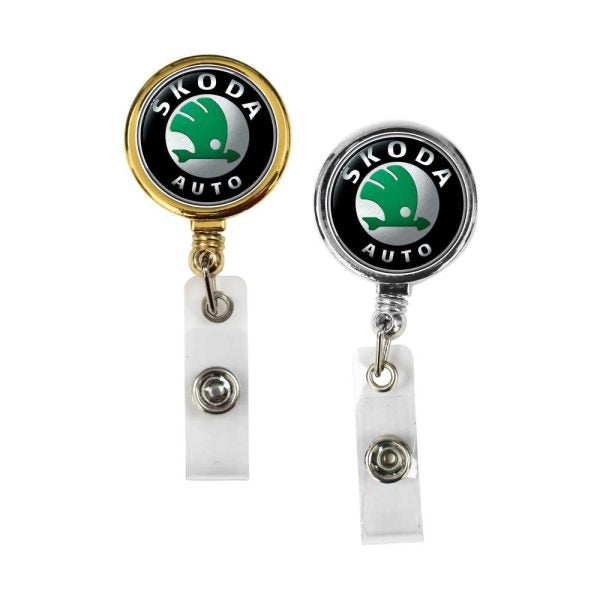 50 Round Metal Reel Badges