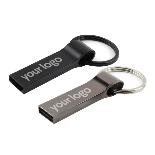 600 Metal USB Flash with Key Ring 16GB