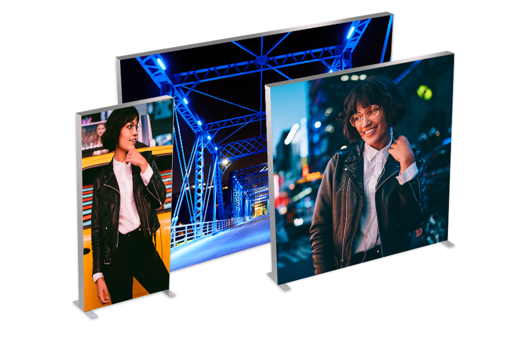 Iron Frame Backlite Backdrop