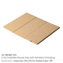 50 Foldable Mouse Pads with Wireless Charging
