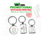 National Day Promotional Keychain Printing