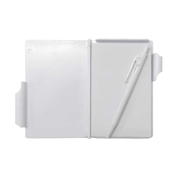 300 PVC Hard Cover Notepad with Pen