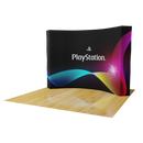 Backlit Fabric Pop up (Curved)