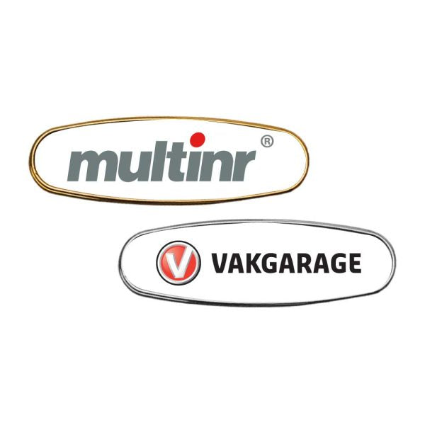 50 PVC Injected Name Badges