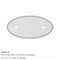 400 PVC Injected Oval Name Badges