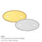 400 PVC Injected Oval Name Badges