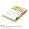100 Notepad with Sticky Note and Pen