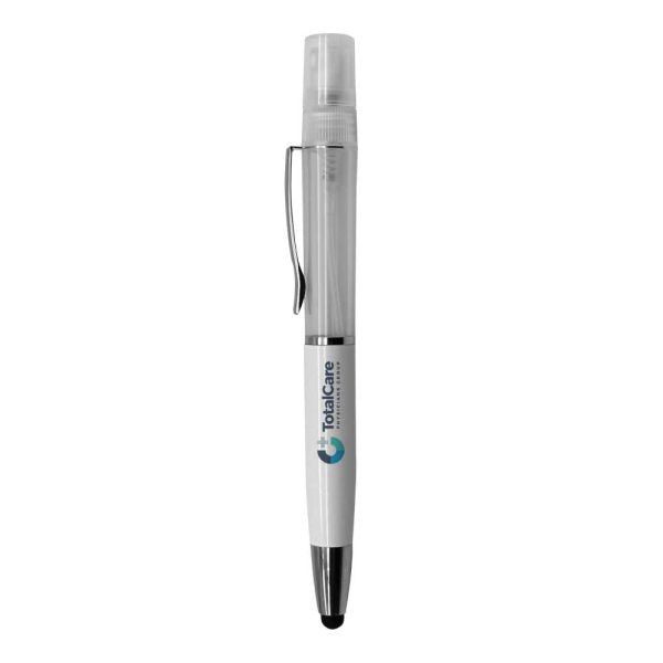 50 Pen with Stylus and Sanitizer Spray