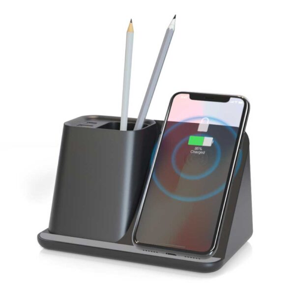 50 Multifunction Pen Holder with Wireless Charging