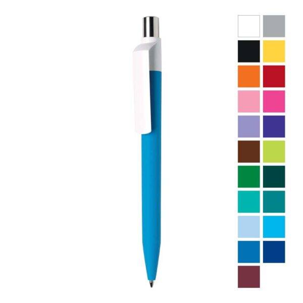50 Dot Pens with White Clip