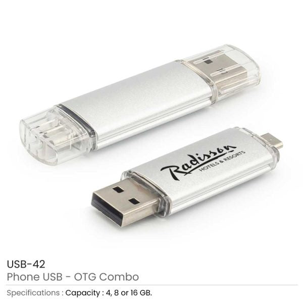 100 Phone USB OTG Combo