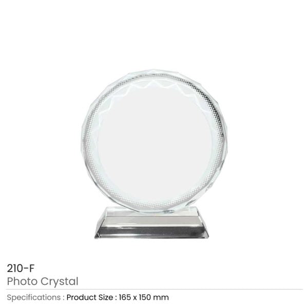 50 Photo Crystals in Sunflower Design