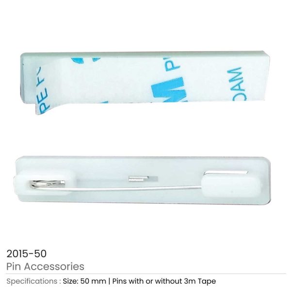 100 Pins with 3M Adhesive Tape