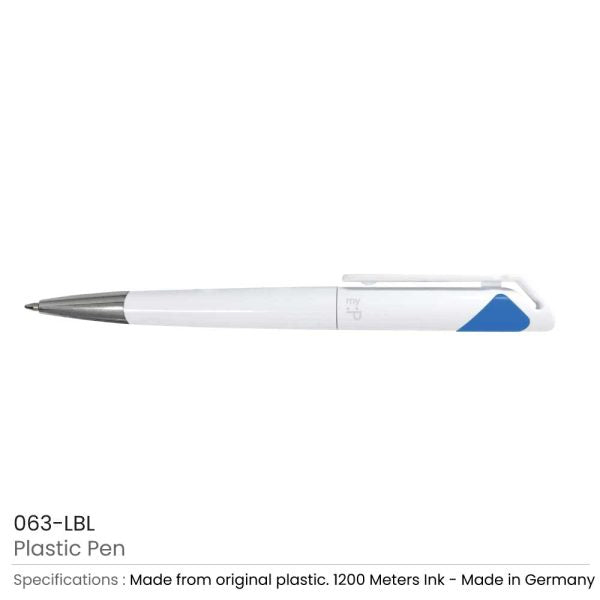 50 Branded Plastic Pens
