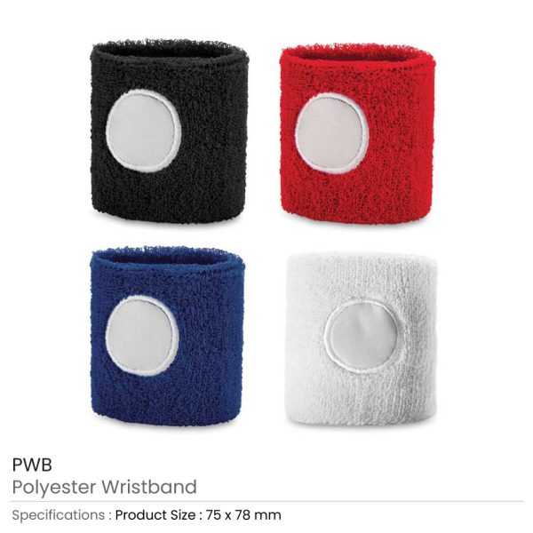 50 Polyester Wristbands