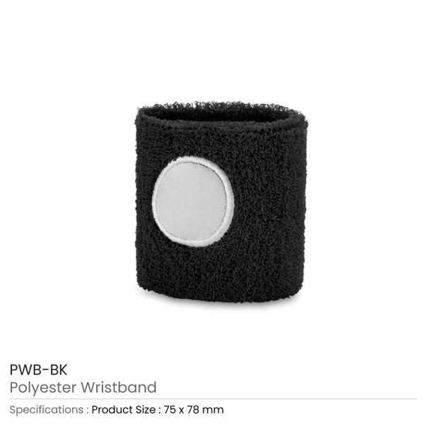 100 Polyester Wristbands
