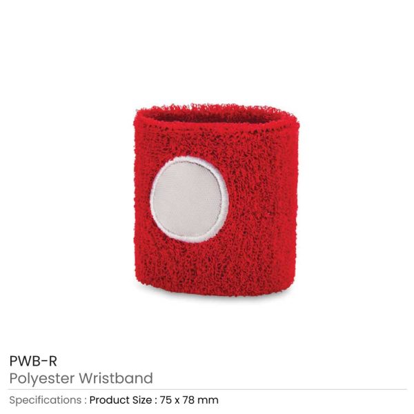 100 Polyester Wristbands