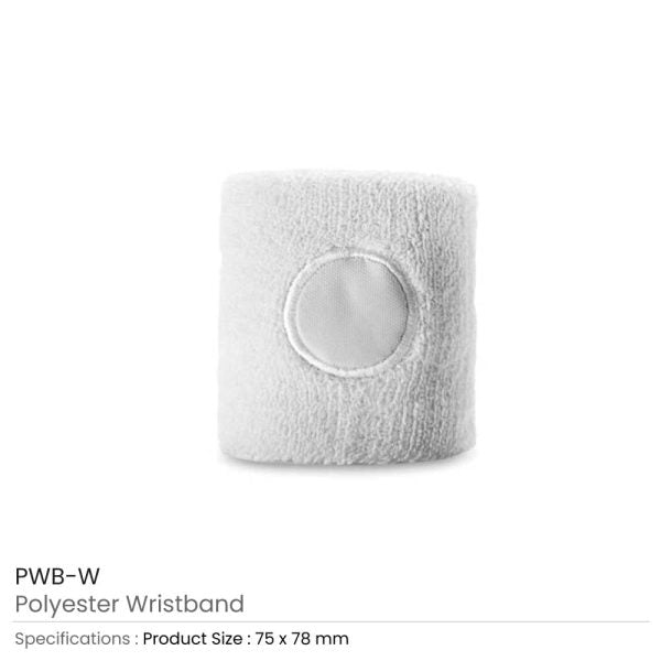 50 Polyester Wristbands