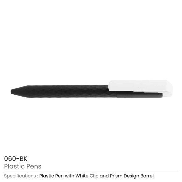 50 Prism Design Plastic Pens