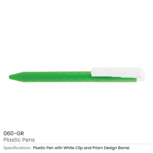 50 Prism Design Plastic Pens