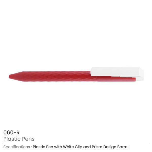 50 Prism Design Plastic Pens