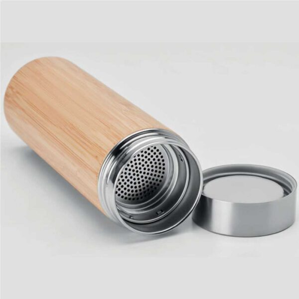 50 Stainless Steel Bamboo Flask