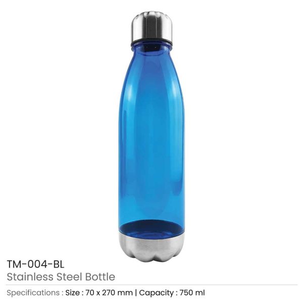 50 Transparent Water Bottles
