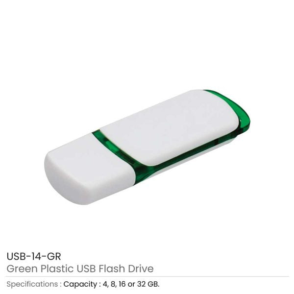 50 Promotional Plastic USB 4GB