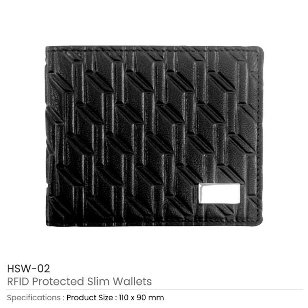 100 RFID Protected Slim Wallets