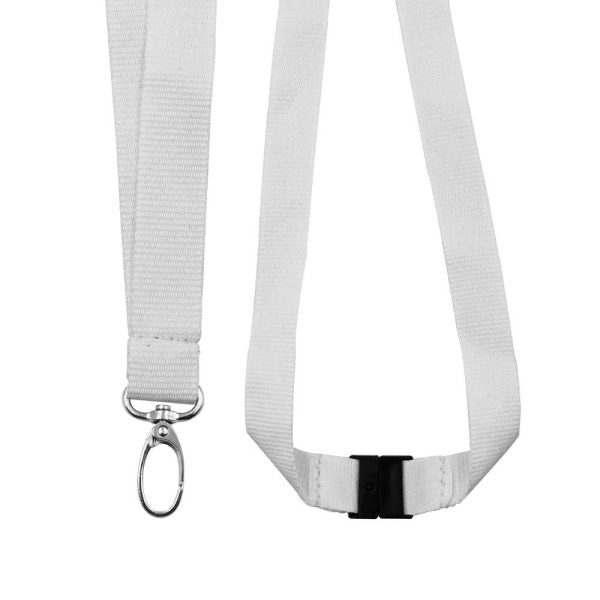 50 RPET Lanyards with Hooks and Safety Clip