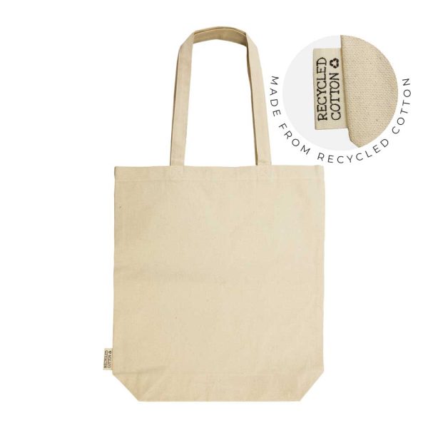 100 Recycled Cotton Canvas Bags