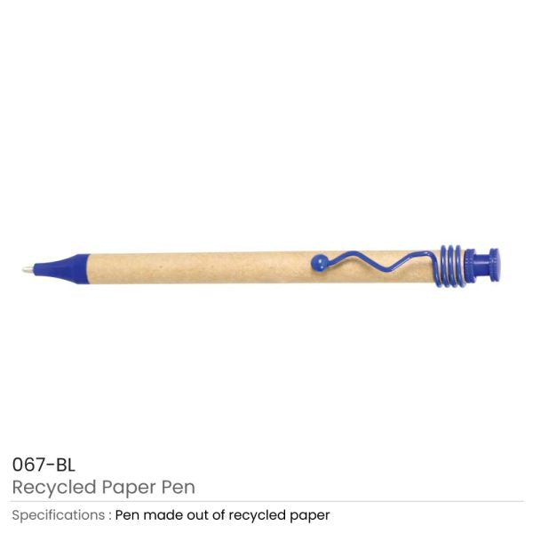 50 Recycle Paper Pens