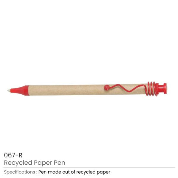 50 Recycle Paper Pens