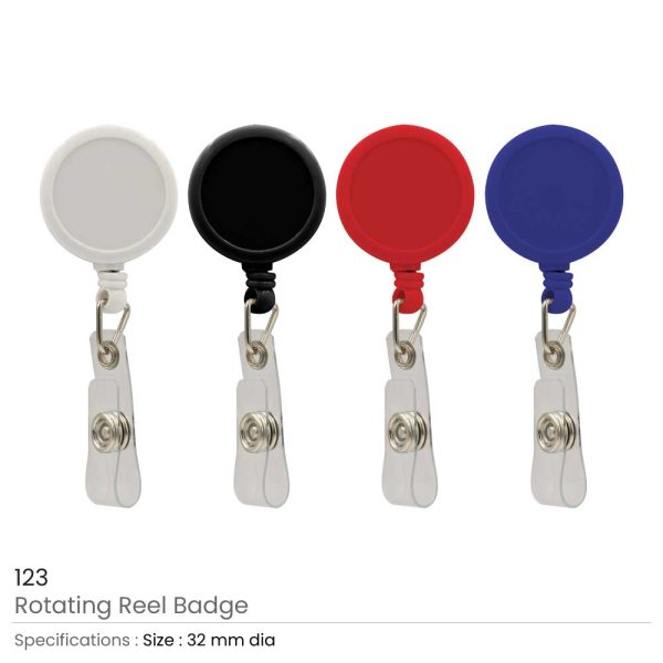 50 Rotating Reel Badges
