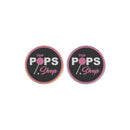250 Round Flat Metal Badges