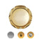 250 Round Flower Design Logo Badges