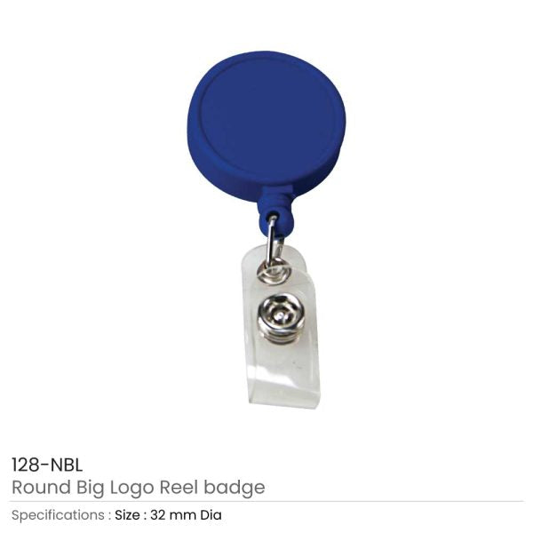 1000 Round Logo Badge Reels