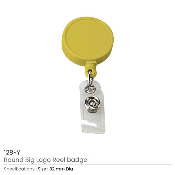 1000 Round Logo Badge Reels