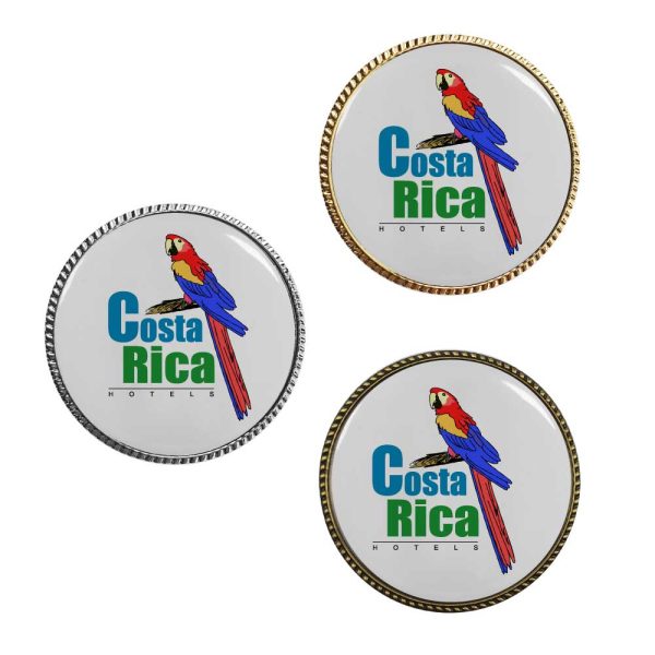 50 Round Rope Design Logo Badges